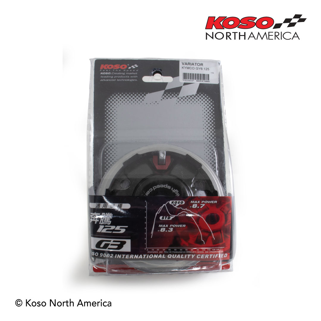 Koso variatore scooter kit GY6 125cc trasmissione