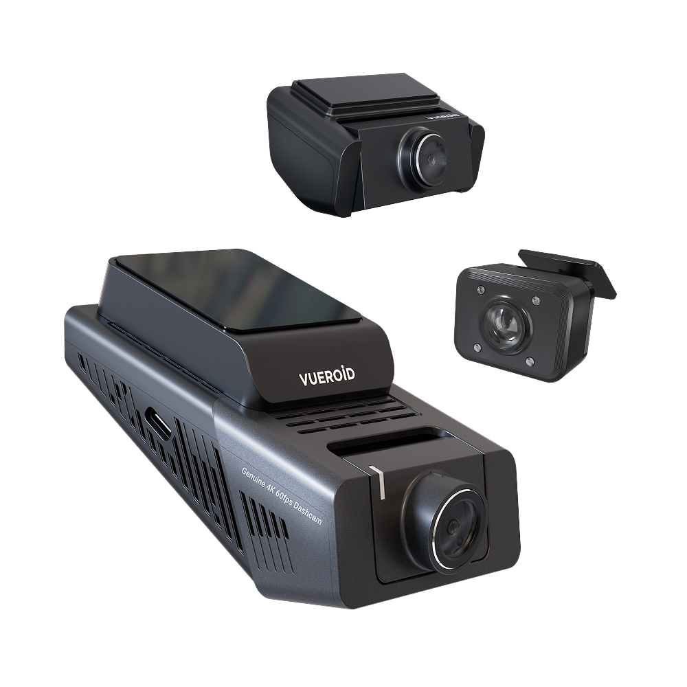 Vueroid S1 4K Infinite 3CH dashcam 3 canali 4K