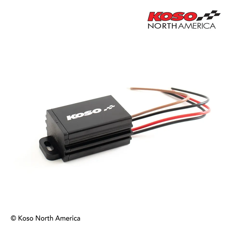 Koso Convertitore AC/DC Moto 12V Alluminio