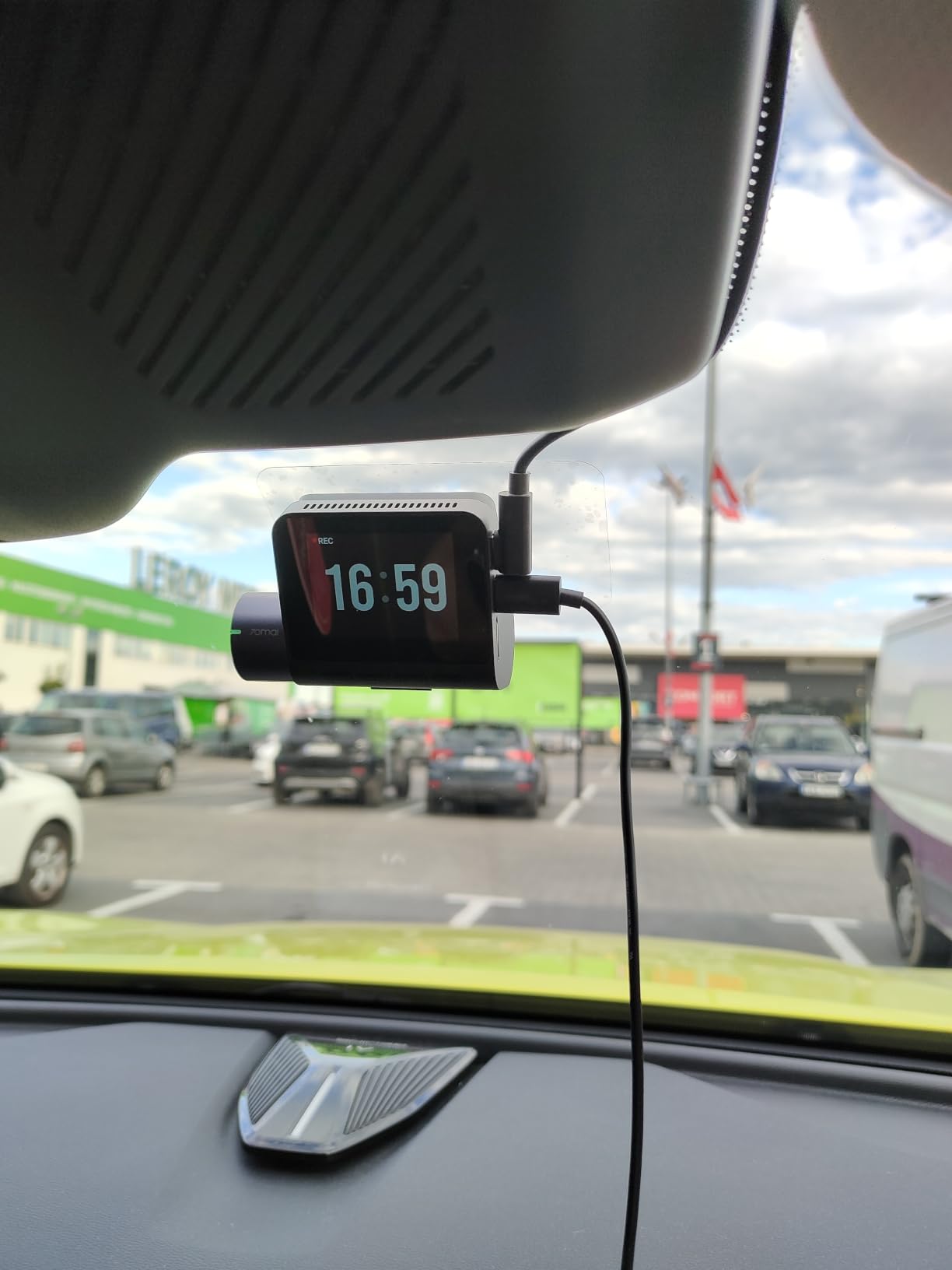 70mai Serie A A510 dash cam doppia SD 64GB GPS