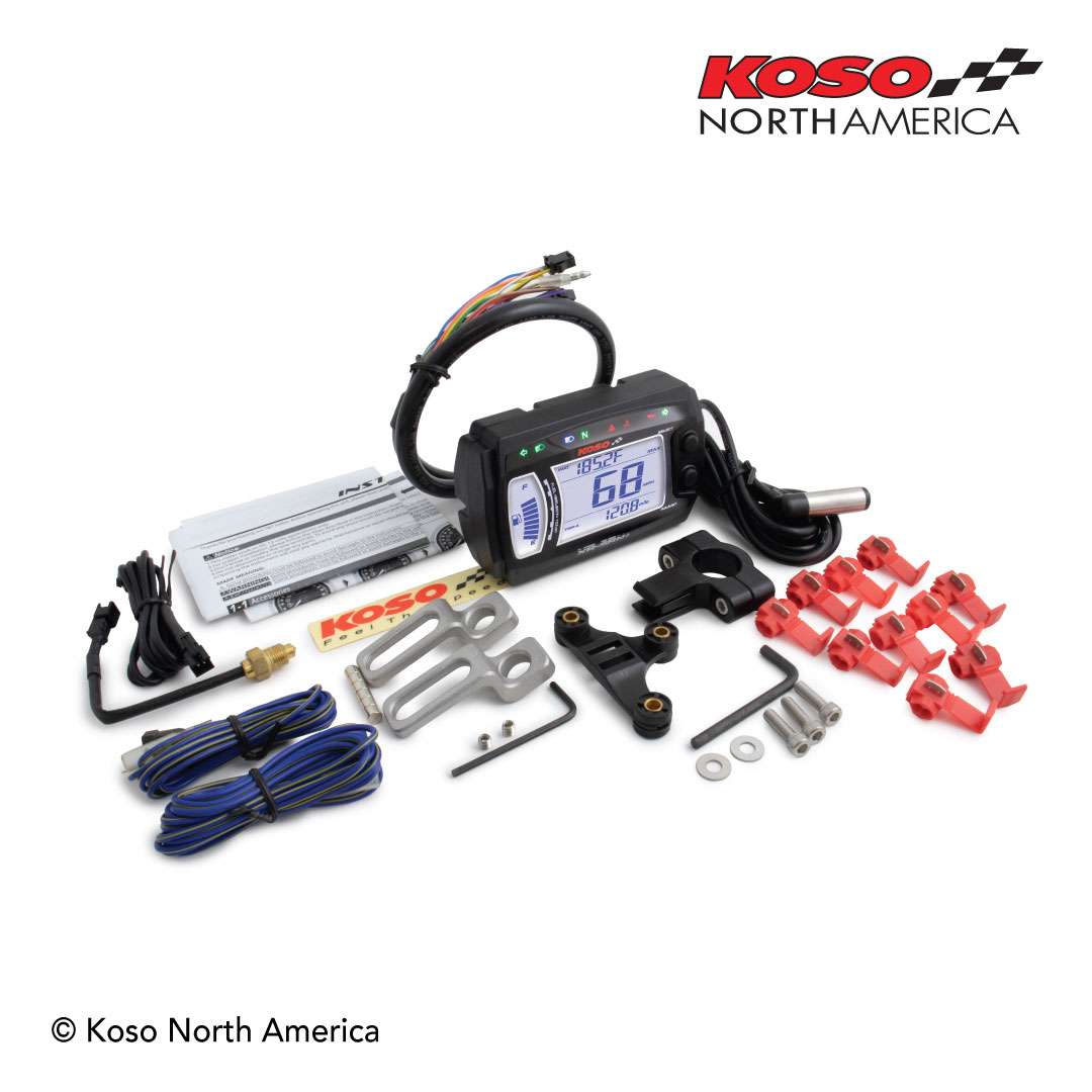 Koso XR-SR contachilometri moto multifunzione digitale