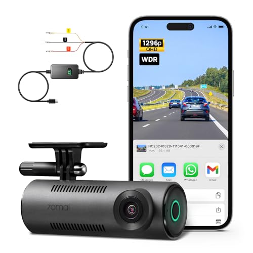 70mai M310 Plus dash cam auto 3K + kit UP06 parcheggio