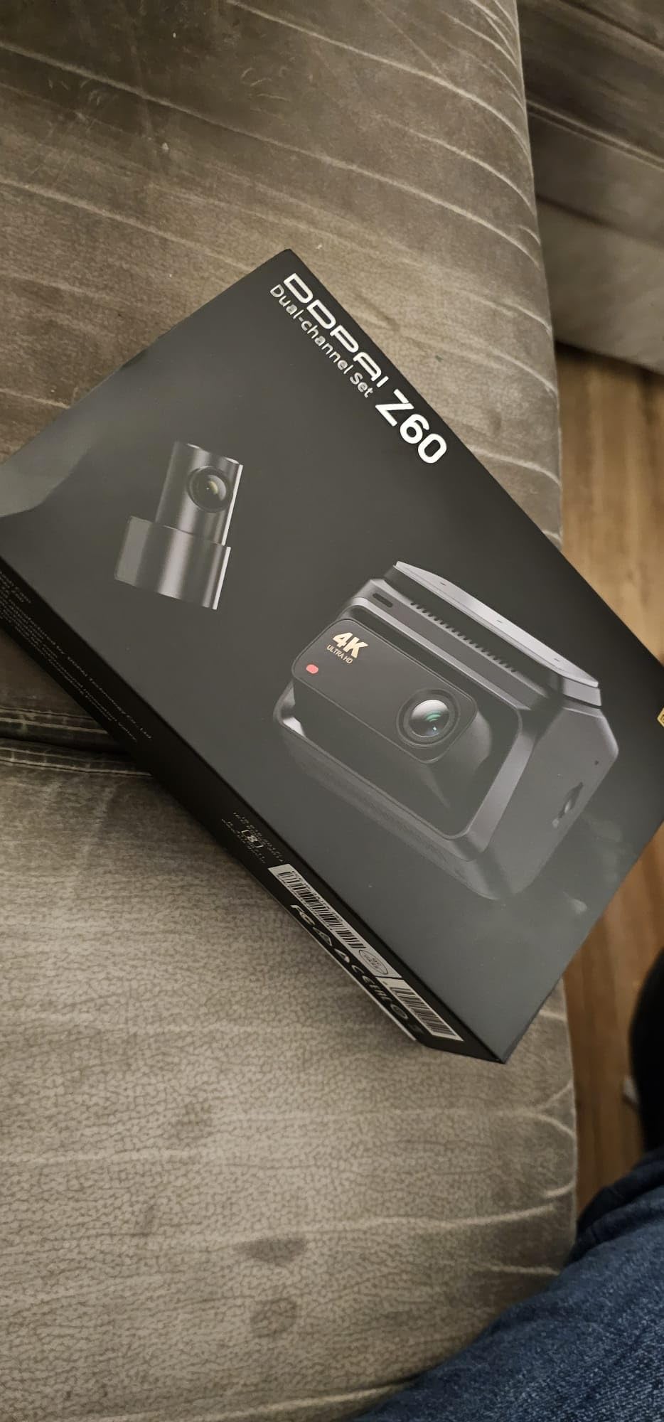DDPAI Z60 dashcam auto 4K+1080P con SD 64GB GPS