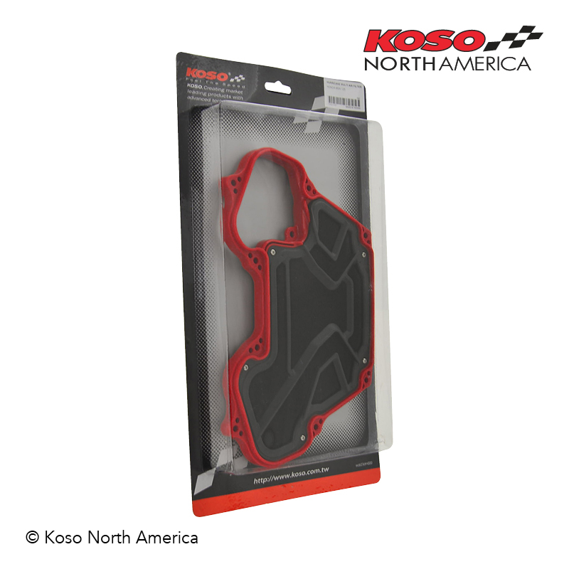 Koso Hurricane filtro aria racing in spugna per Honda Grom