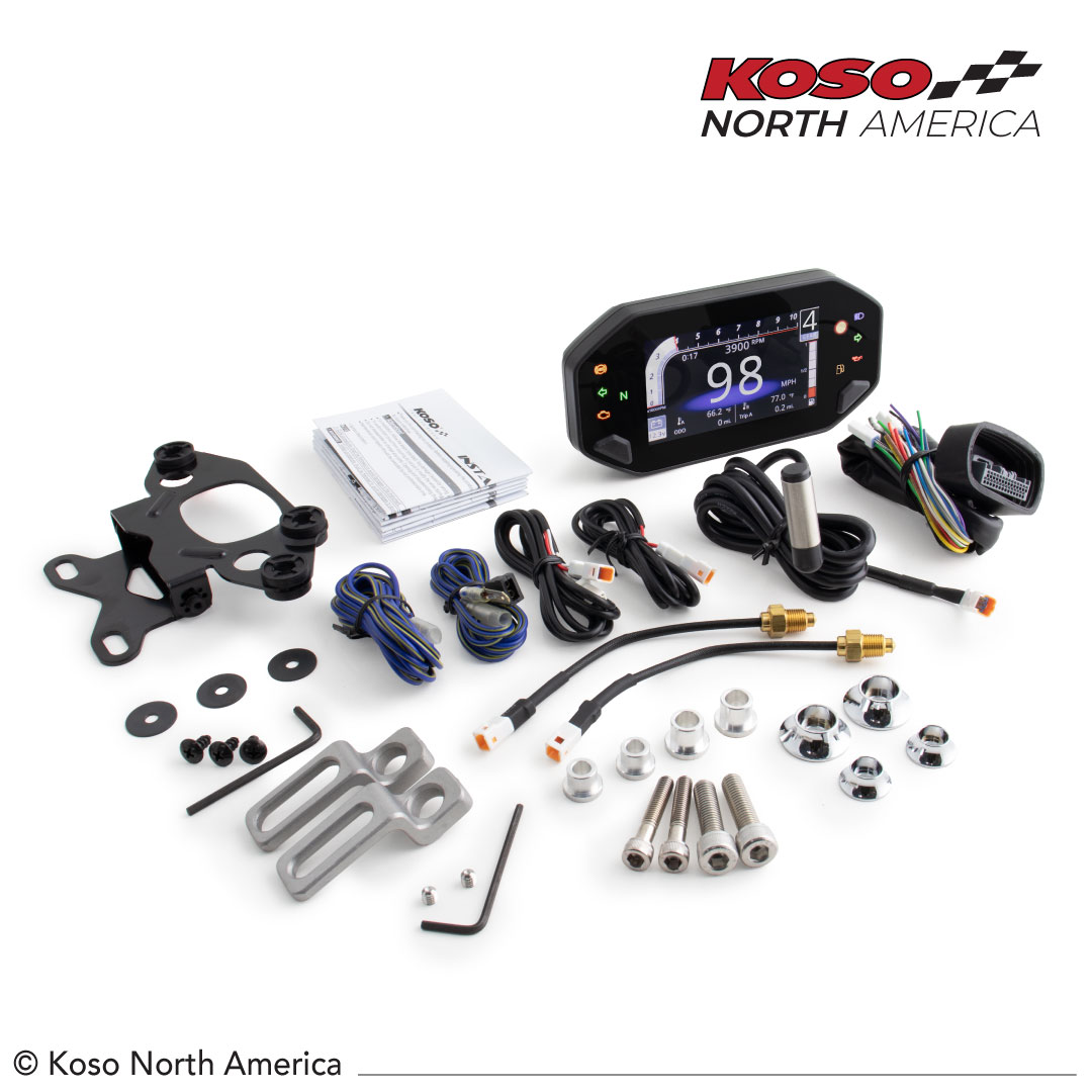 Koso RX-4 contachilometri TFT Bluetooth universale