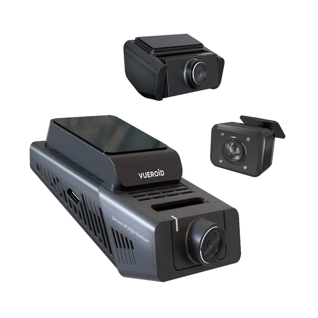 Vueroid S1 4K Infinite 3CH dashcam 3 canali 4K
