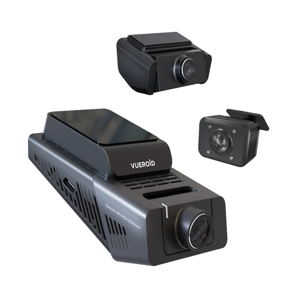 Vueroid S1 4K Infinite 3CH dashcam 3 canali 4K