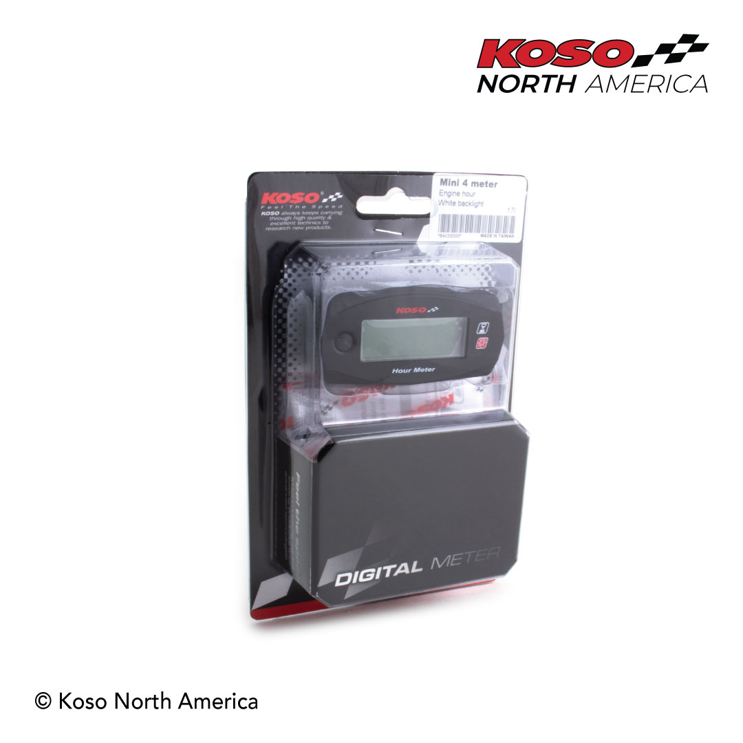 Koso Mini 4 Contaore Motore Compatto Universale