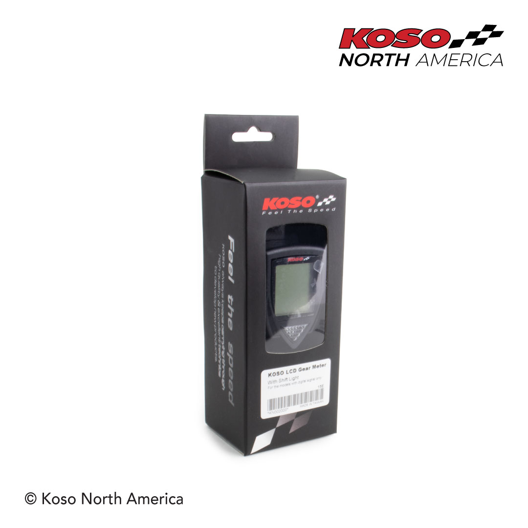 Koso Gear Indicator indicatore marcia LCD universale