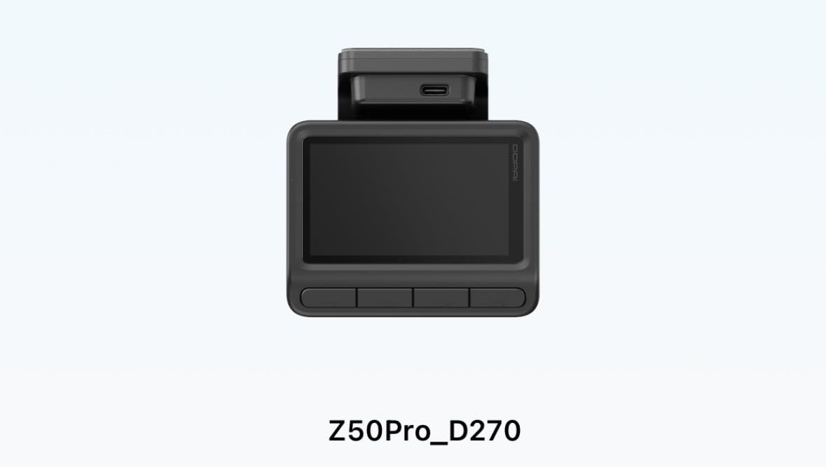 DDPAI Z50 Pro dash cam auto 4K+1080P con 128GB
