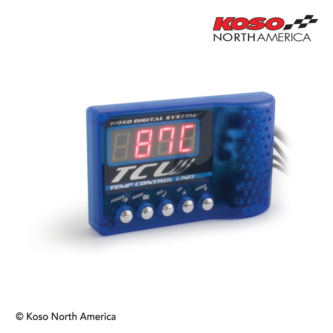 Koso centralina temperatura auto Celsius voltmetro