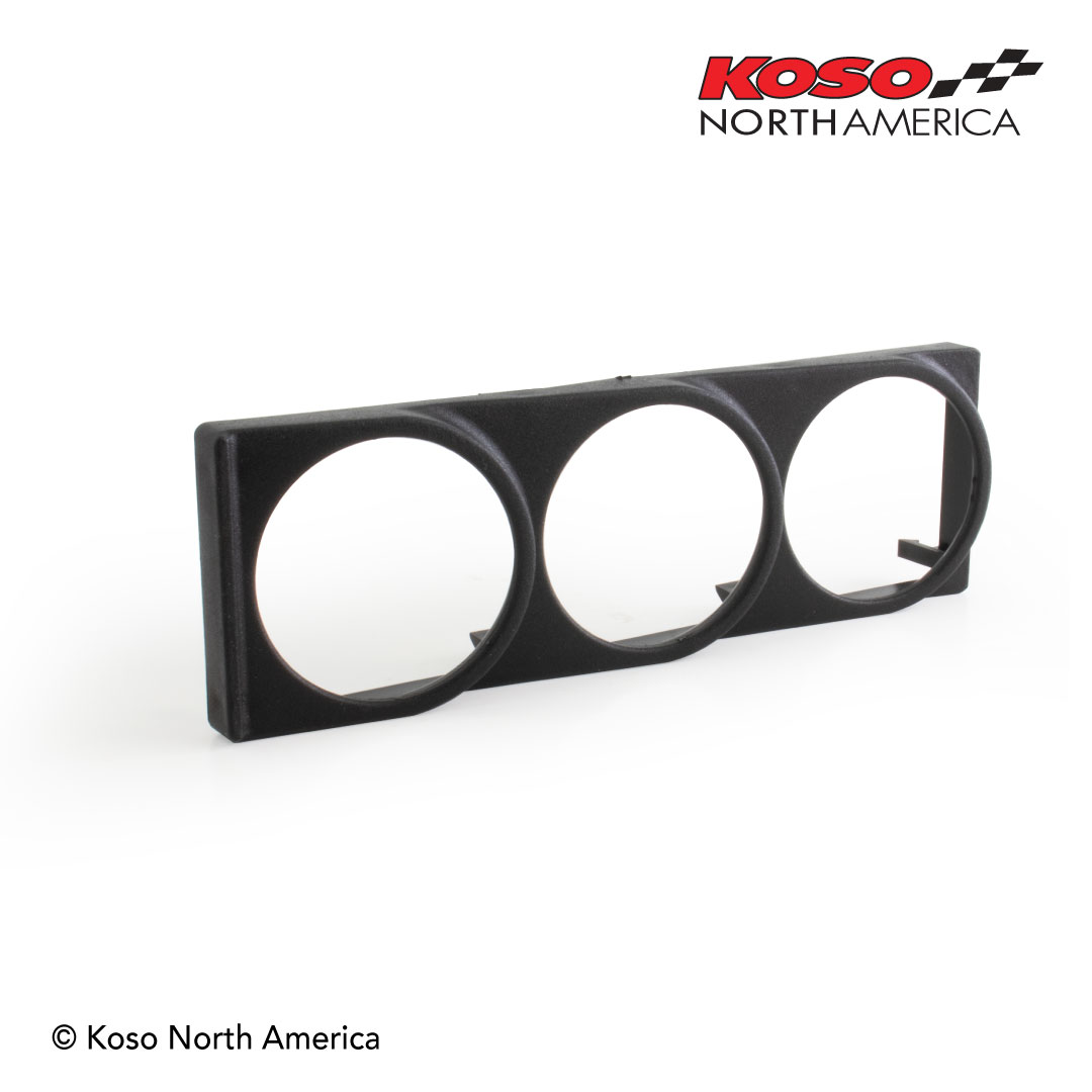 Koso console nera supporto strumenti 2 pollici