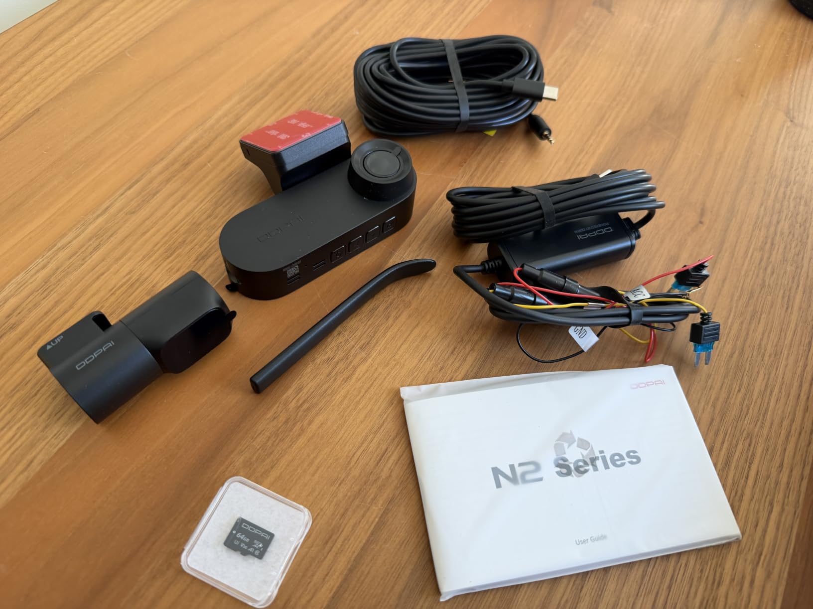 DDPAI N2 Dual dashcam auto 2.5K+1080P visione notturna