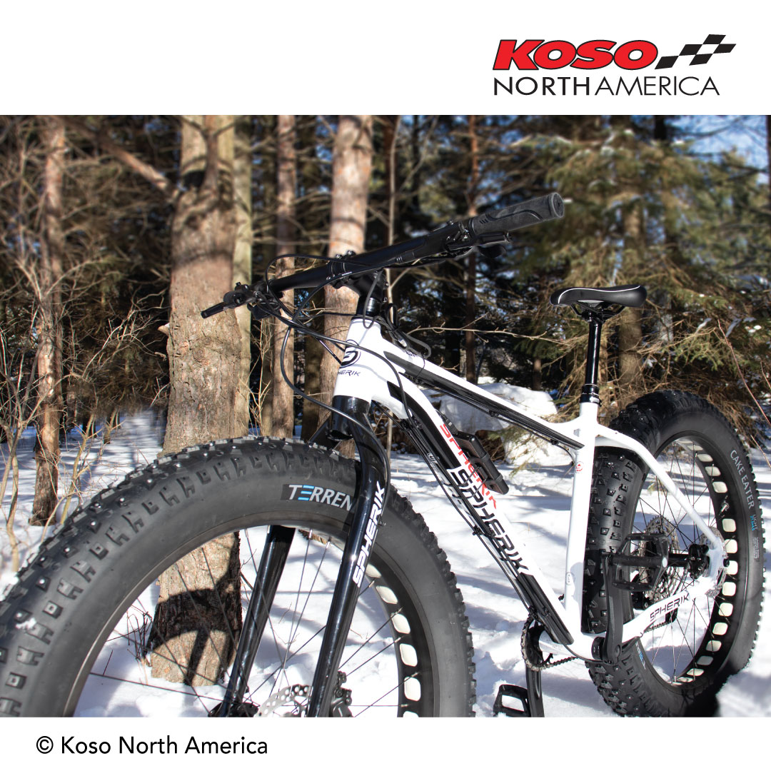 Koso HB-01 manopole riscaldate bici USB