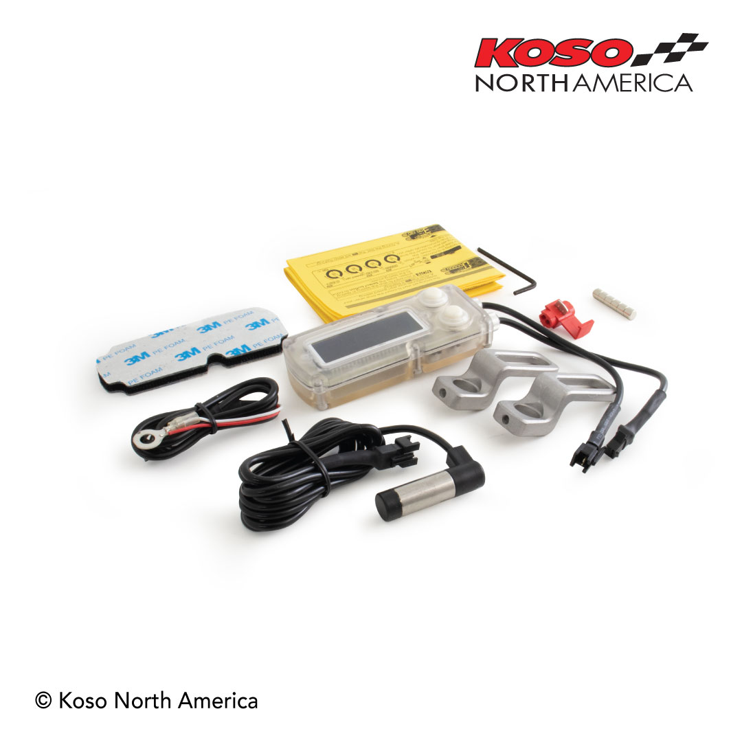 Koso Power Test tachimetro racing drag race
