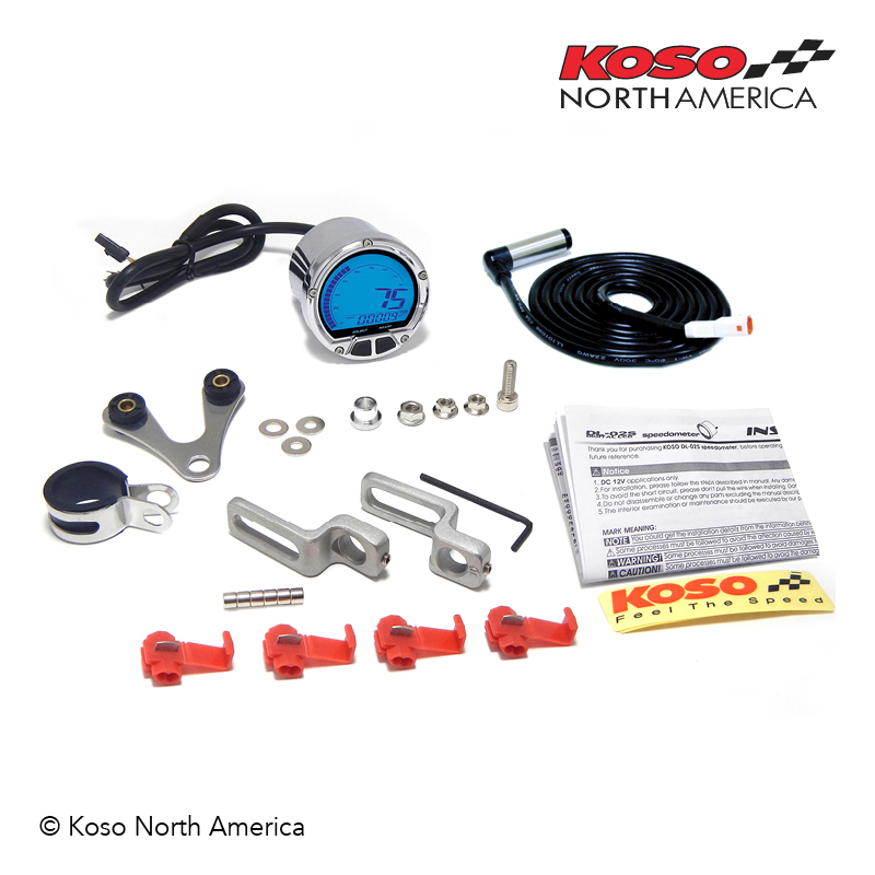 Koso DL-02S contachilometri Harley-Davidson plug & play