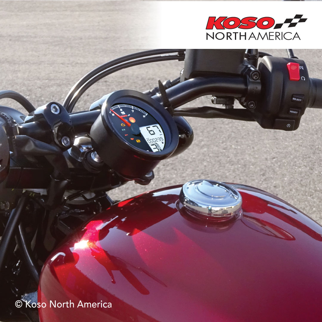 Koso TNT-B strumento multifunzione Yamaha Bolt nero
