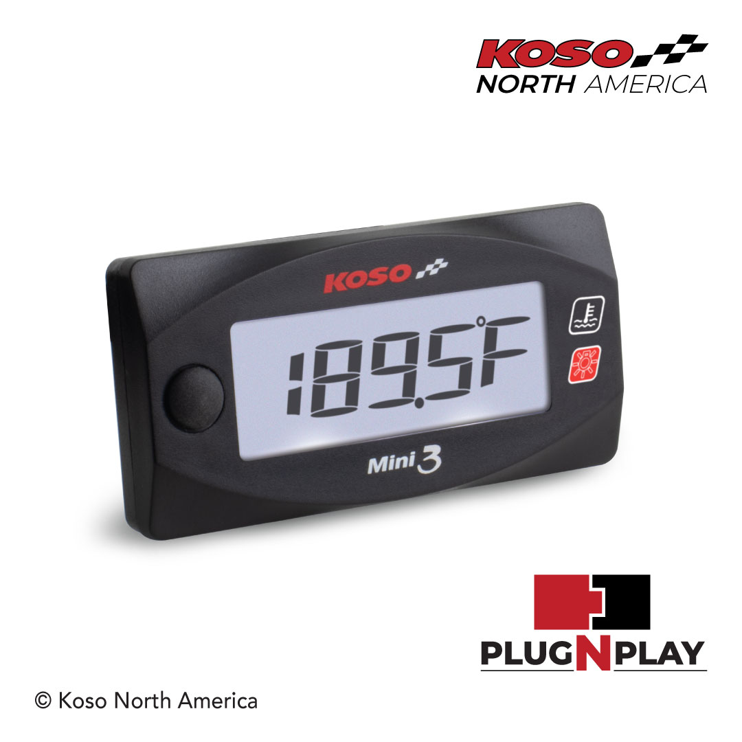 Koso Mini 3 termometro testata Honda Grom
