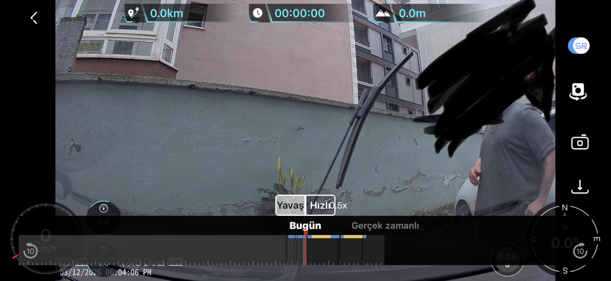 DDPAI N5 Dual dash cam auto anteriore e posteriore