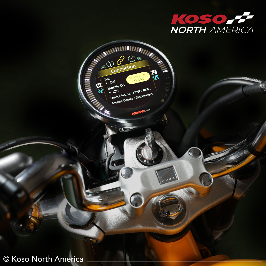 Koso RX-6S cruscotto TFT multifunzione Bluetooth