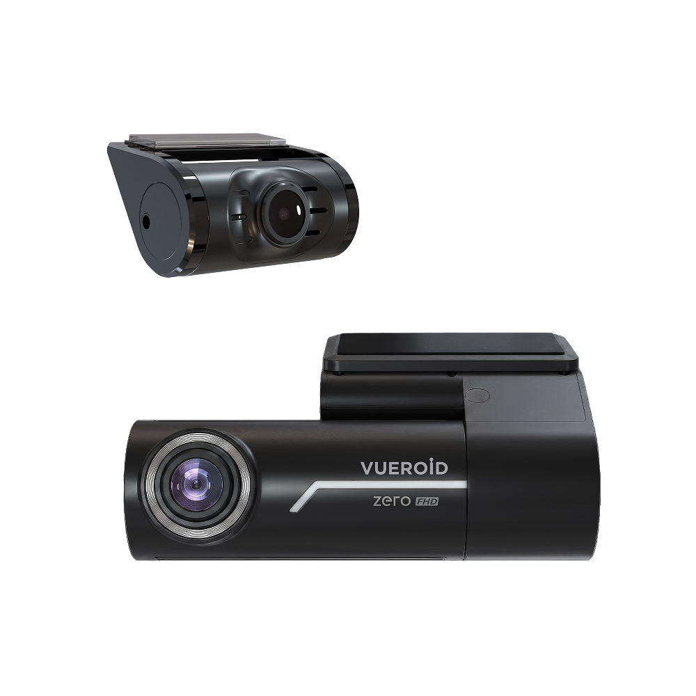 Vueroid Zero 2CH dashcam 2 canali doppia
