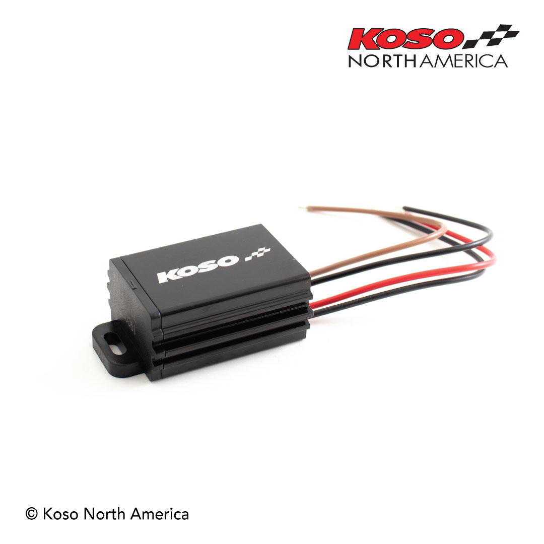 Koso Convertitore AC/DC Moto 12V Alluminio