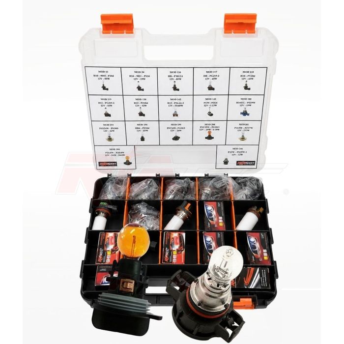 RIATEC ESPO120 valigetta espositore lampadine