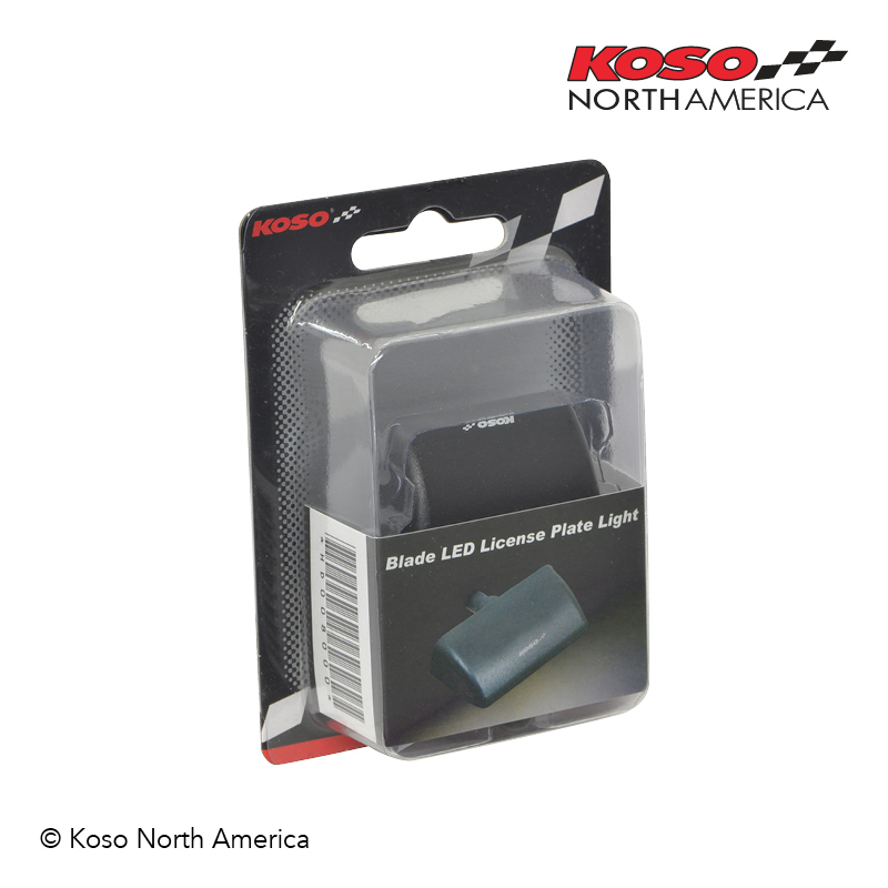 Koso Blade luce targa LED 12V compatta