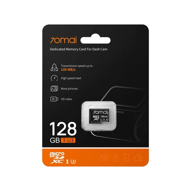 70mai scheda microSD 128GB per dash cam affidabile