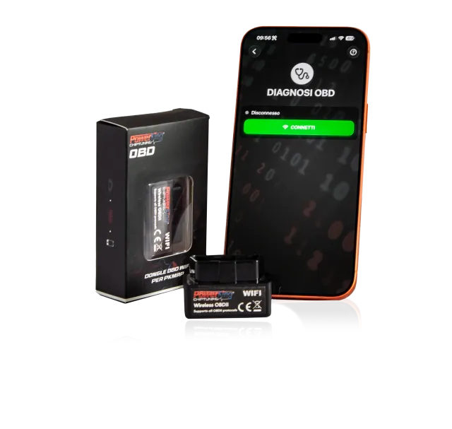 PowerKing PKMap dongle OBD diagnosi auto iOS