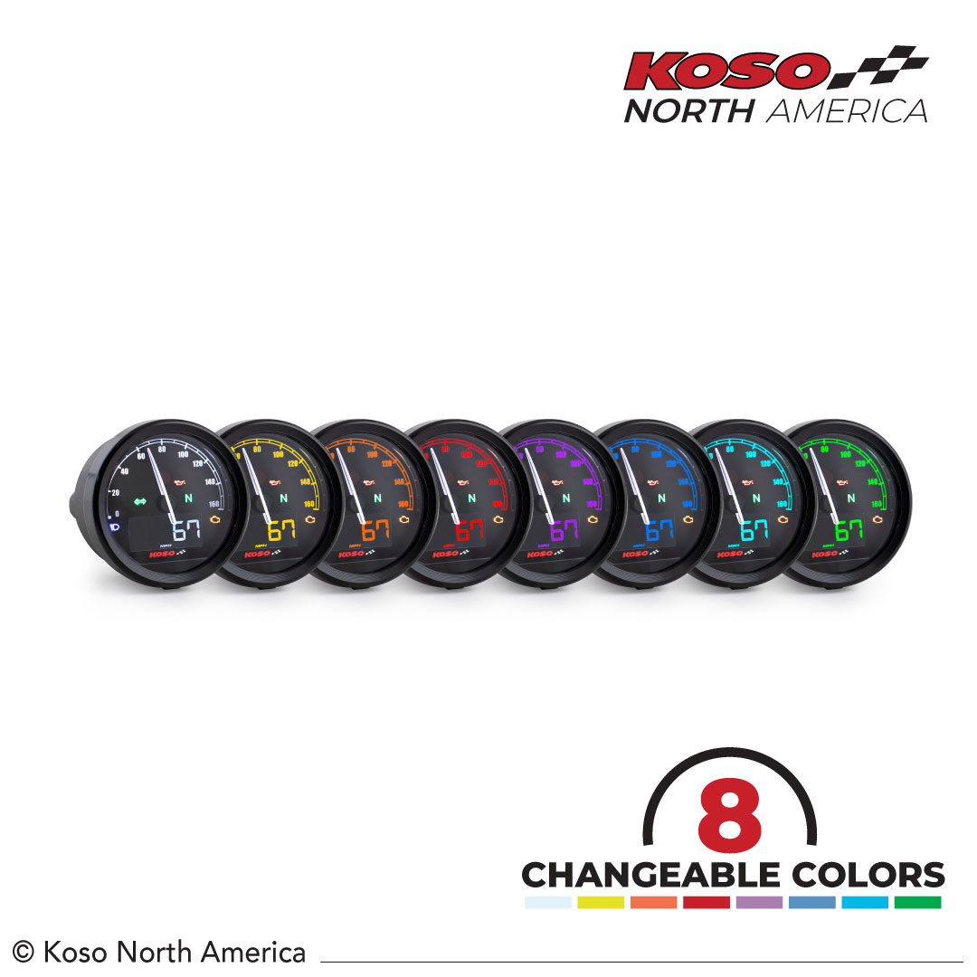 Koso TNT-05S D60 contachilometri con display 8 colori