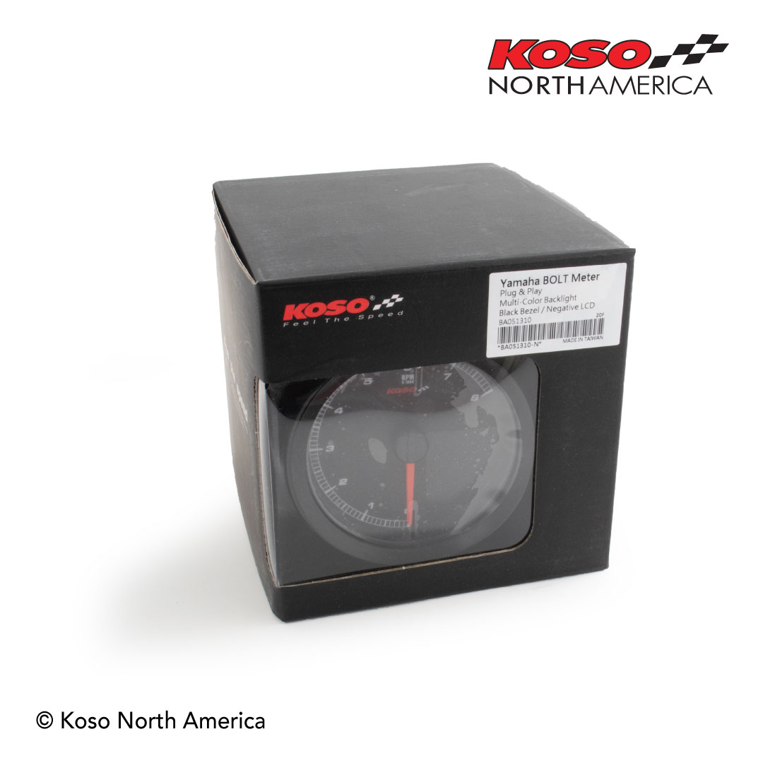 Koso TNT-B strumento multifunzione Yamaha Bolt nero