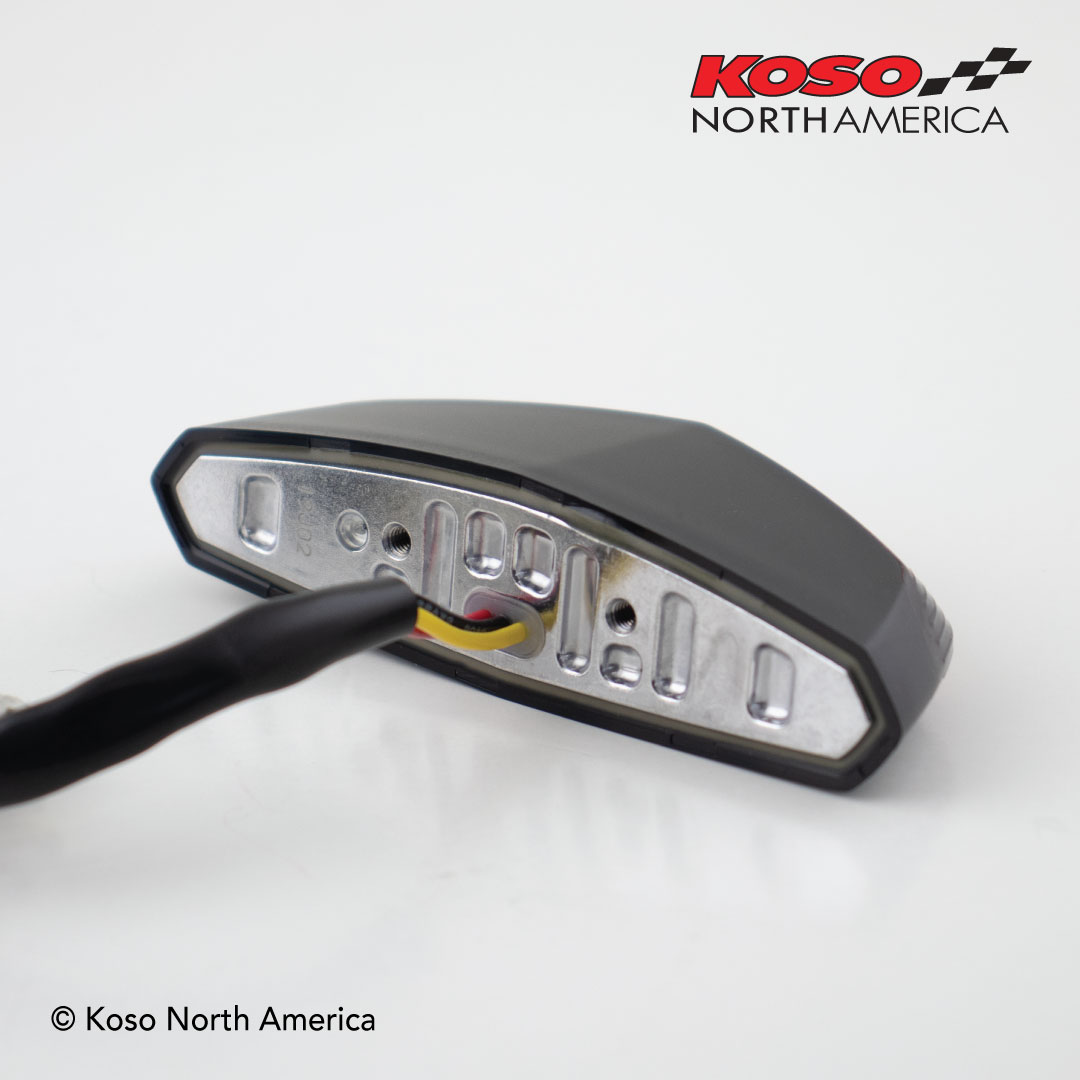 Koso GT-01 Fanalino Posteriore LED Rosso Halo