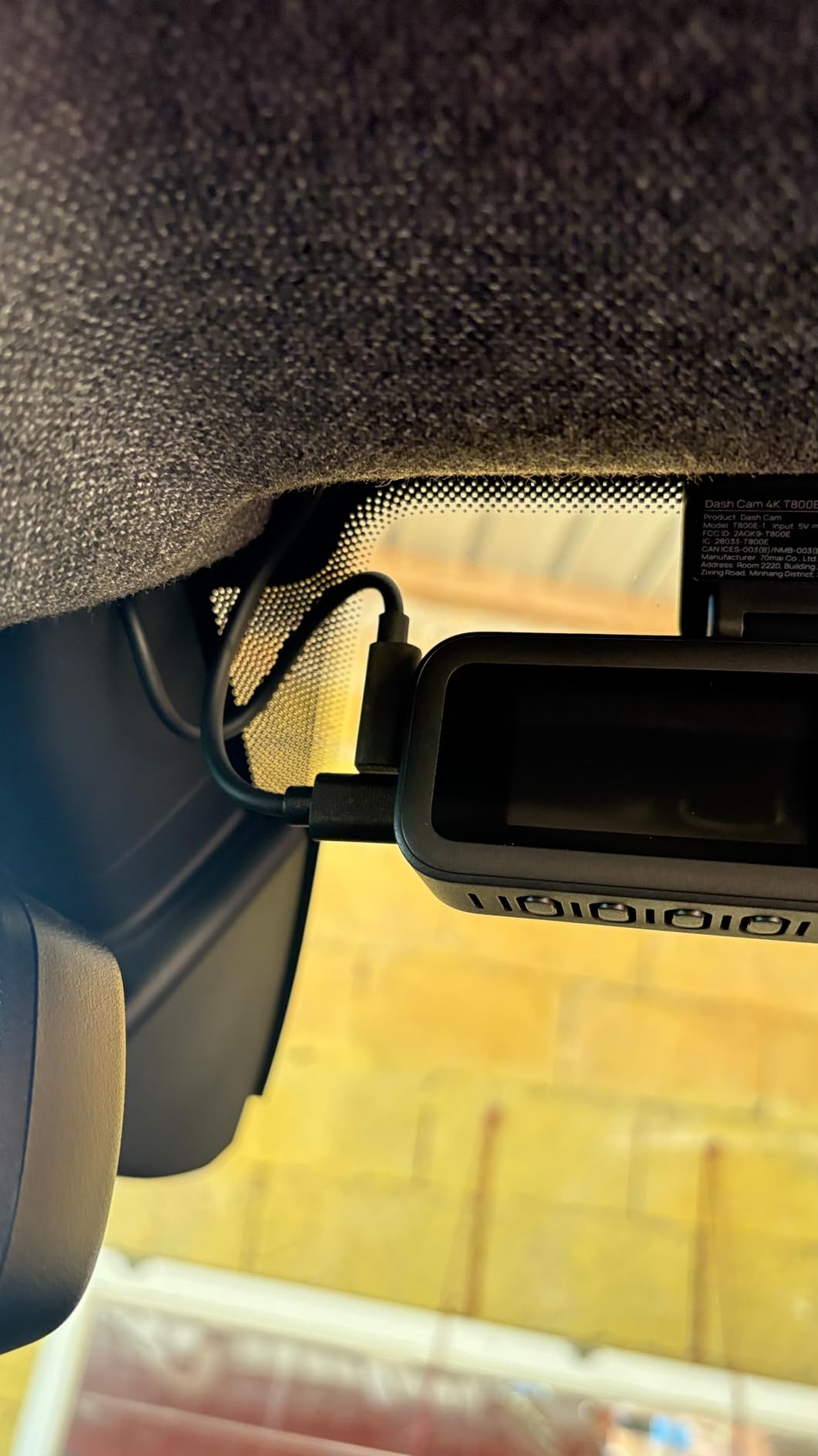 70mai UP06 kit cablaggio dash cam USB-C 12V-30V