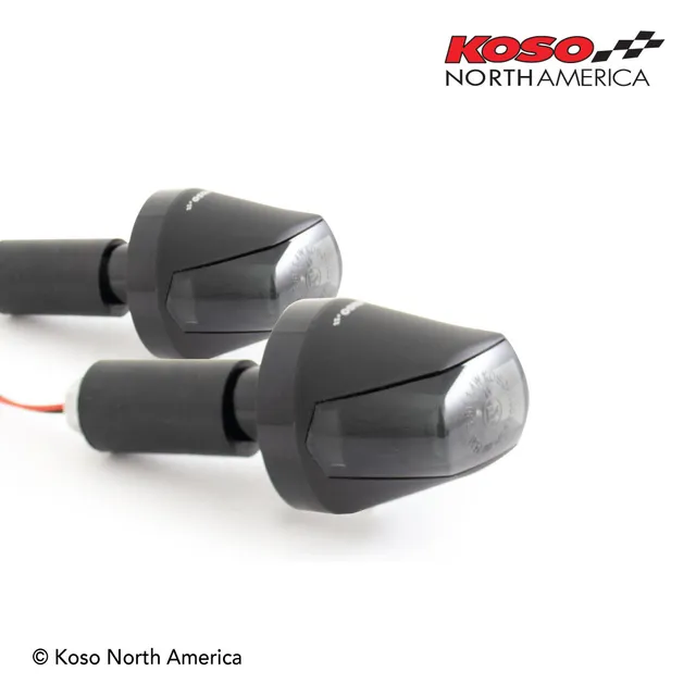 Koso Knight frecce LED manubrio luce ad alta visibilità