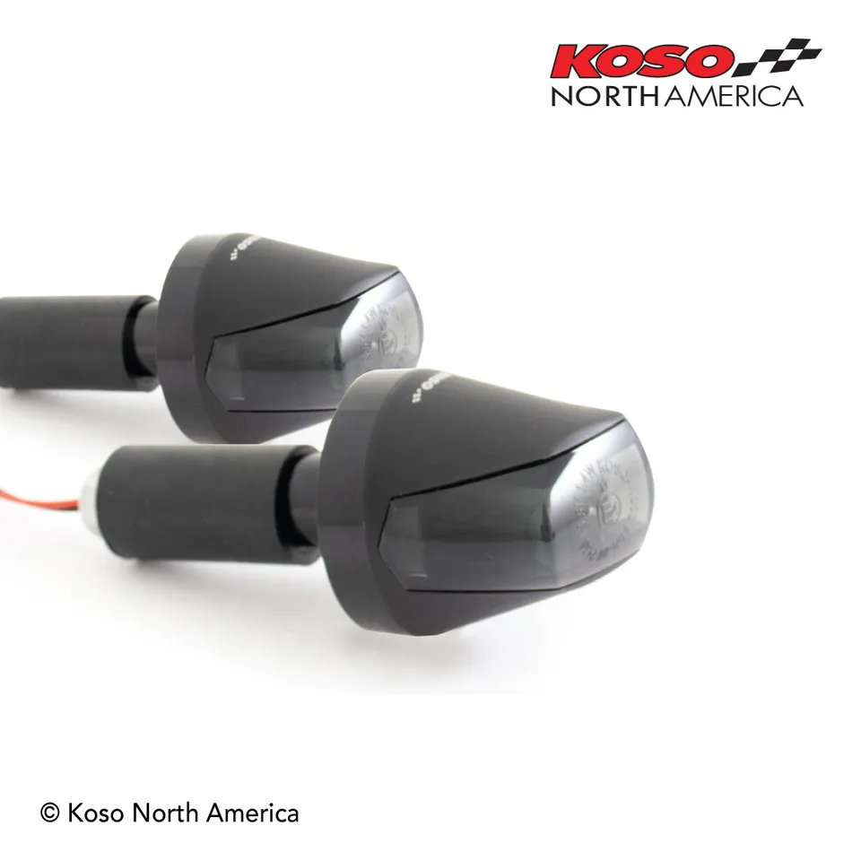 Koso Knight frecce LED manubrio luce ad alta visibilità
