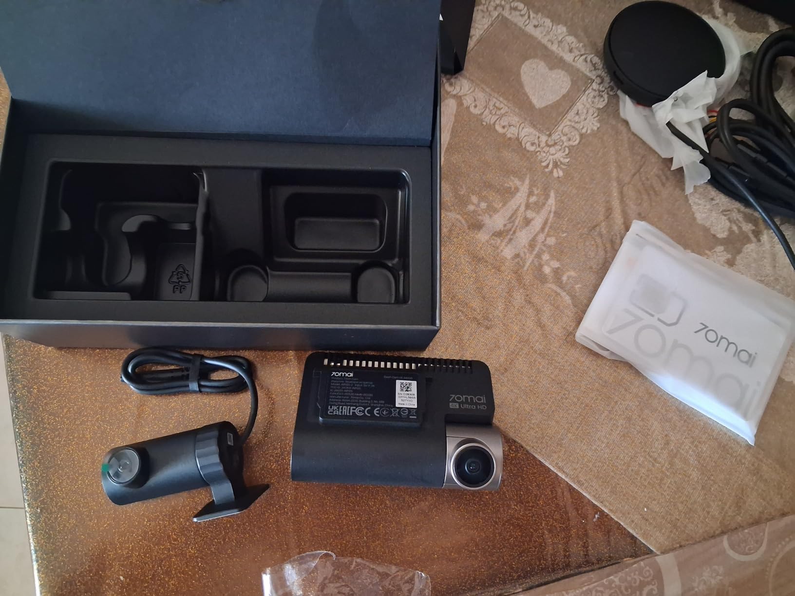 70mai Serie A A810S dash cam 4K SD 128GB GPS