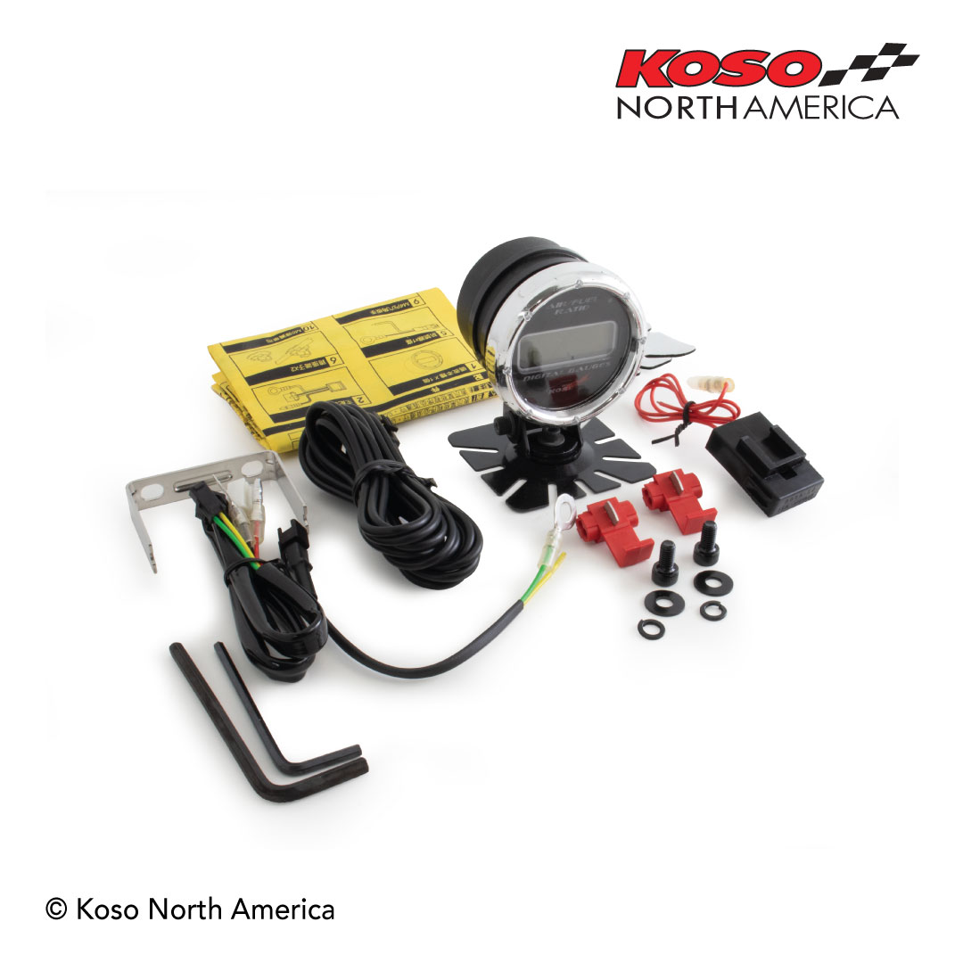Koso 52mm misuratore aria carburante auto 52 mm