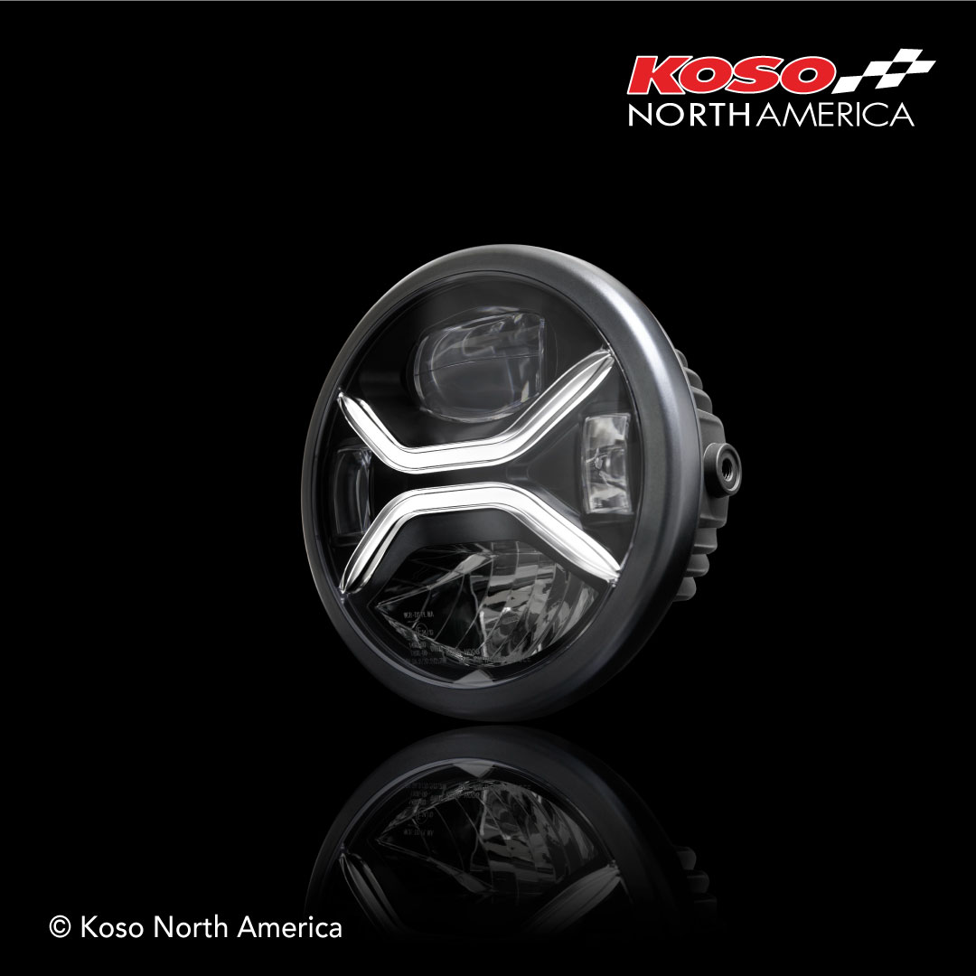 Koso Zenith Faro LED Moto Omologato