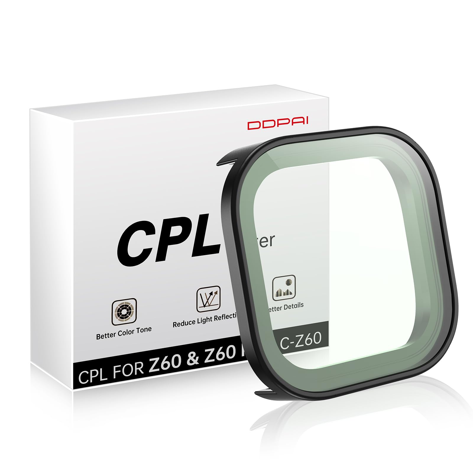DDPAI Z60 filtro CPL dashcam antiriflesso
