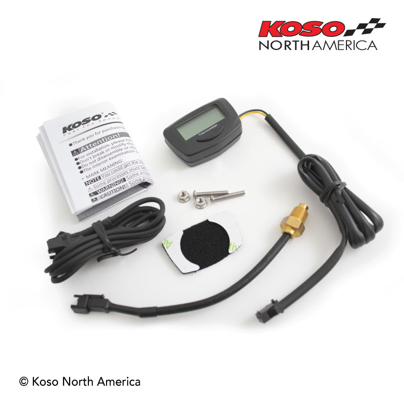 Koso Proton termometro acqua con sensore 1/8