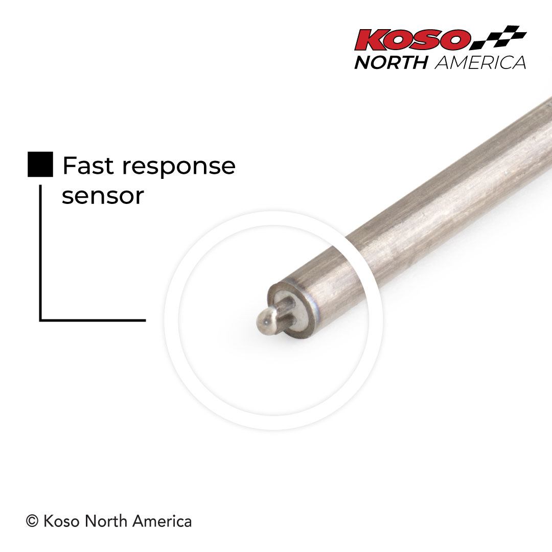 Koso EGT Fast Response sensore scarico con fascetta 40-60 mm