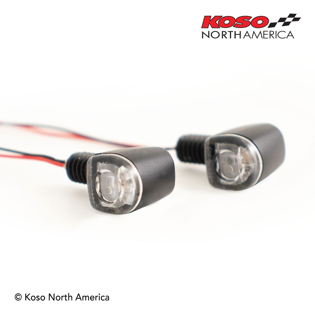 Koso Nano frecce LED ambra coppia micro M6