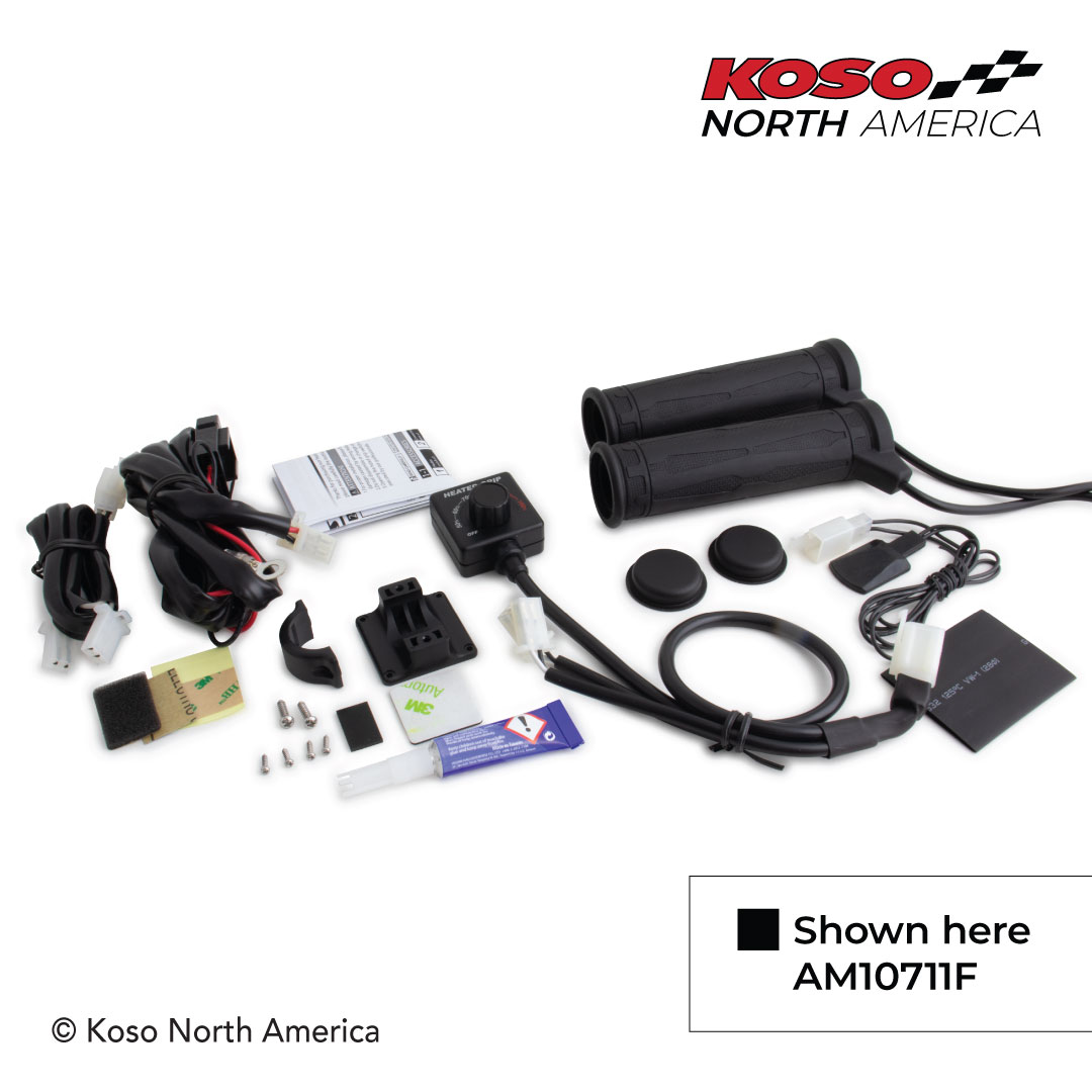 Koso Multi Adjustment manopole riscaldate acceleratore a pollice