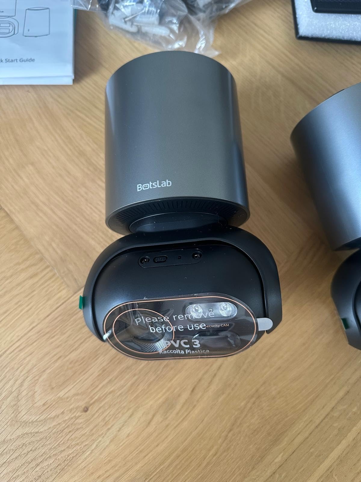 Botslab H200 telecamera sorveglianza 4K kit 2 solare 32GB