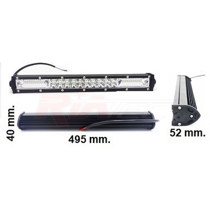 Riatec MOD2551 barra LED per moto