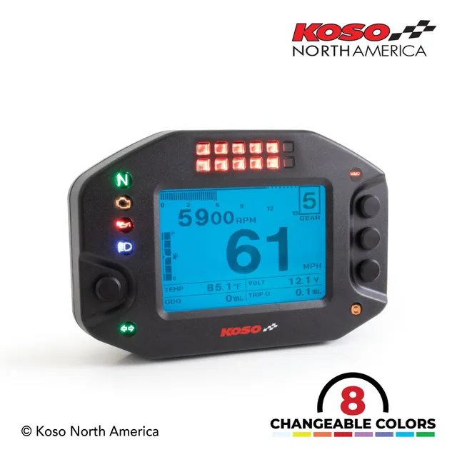 Koso RS-2 strumento multifunzione con data logger