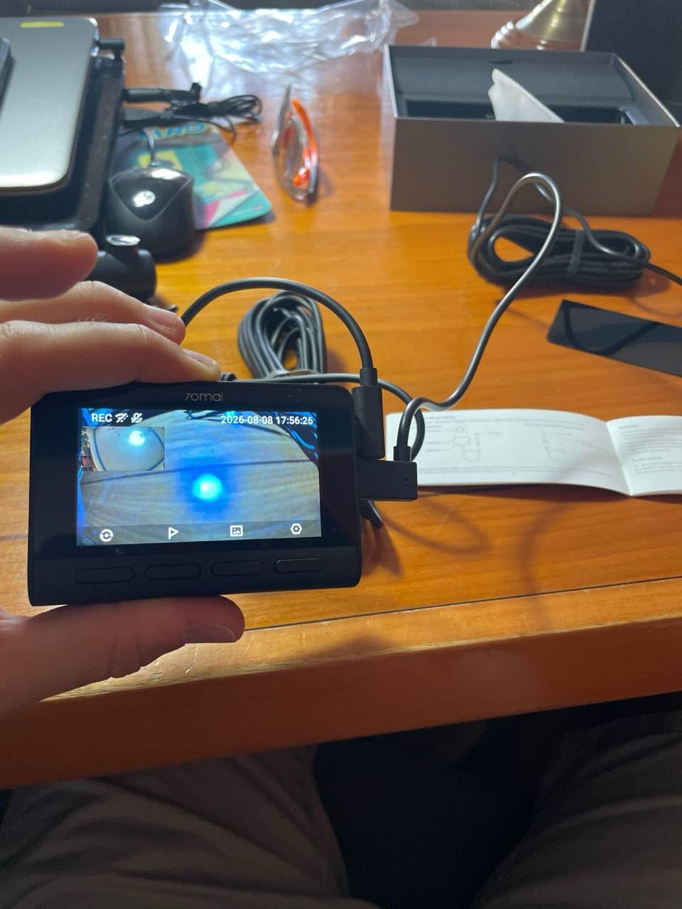 70mai Serie A A810S dash cam 4K SD 128GB GPS