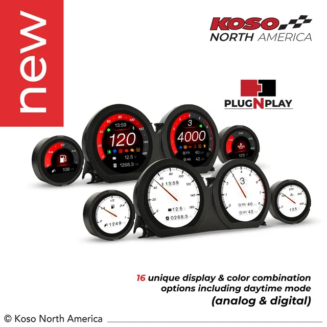 Koso HD-03X set strumenti TFT Harley 2014-2023