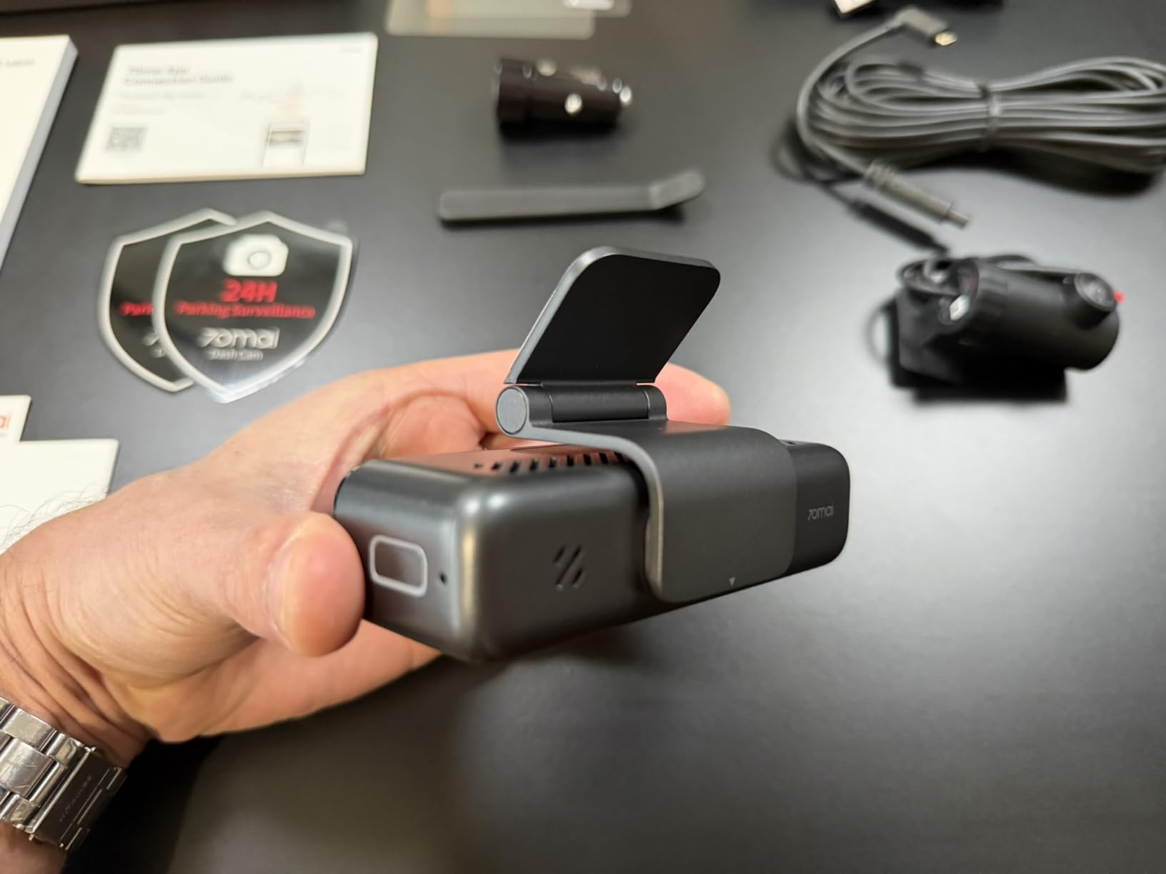70mai M800 dash cam auto 4K anteriore posteriore 128GB